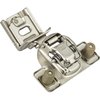 Hardware Resources 105° 1-1/4" Overlay Standard Duty Self-Close Compact Hinge with 2 Cleats and 8 mm Dowels 3394-2C